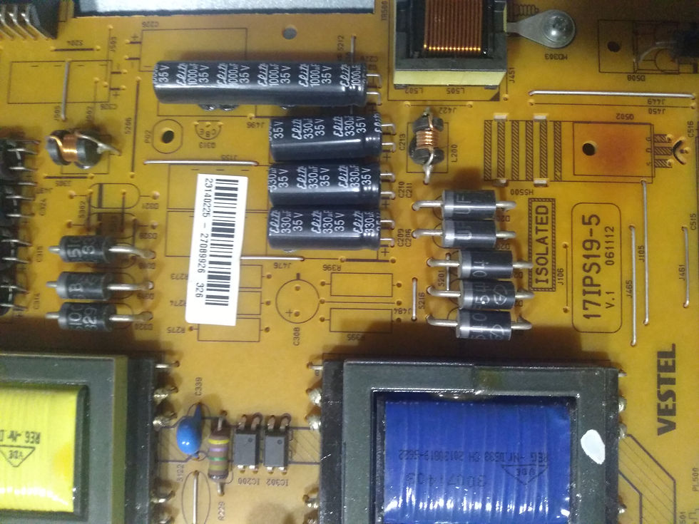 Küçük resim: 17IPS19-5 V1, 23140225, VESTEL, 39, 39PF5065, 39 LE39SAT227FHD-B, 39226B SAT FHD