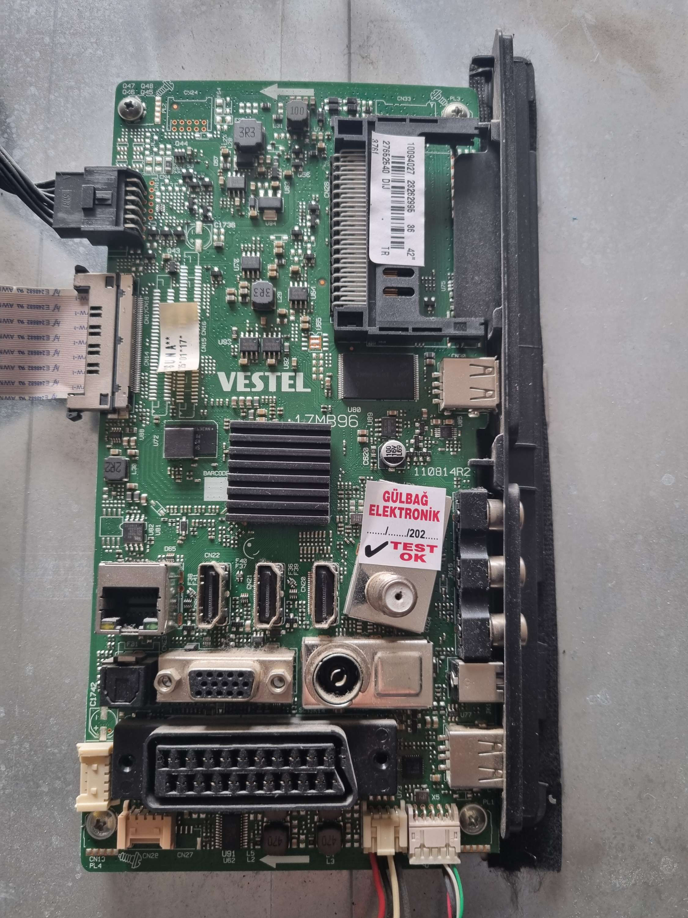 23262995, 23262995, 23262996, 17MB96, VES420UNVL 2D S01, VESTEL SMART 42FA7500,