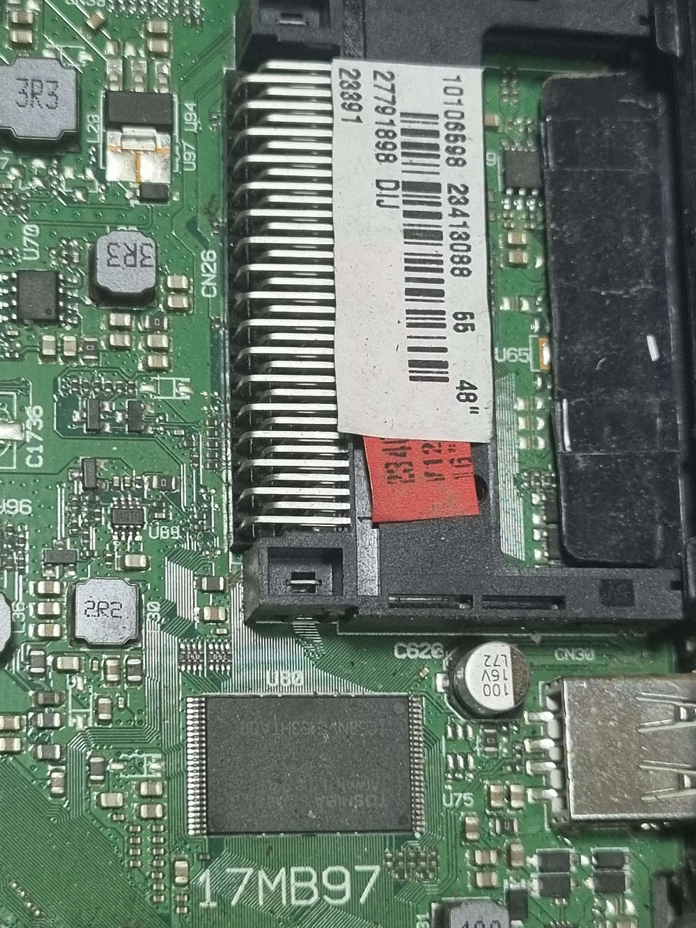 Küçük resim: 23413088,10106598,27780855,17MB97,VESTEL 42TF6020 ANAKART,VESTEL 42TF6020 MAİN B
