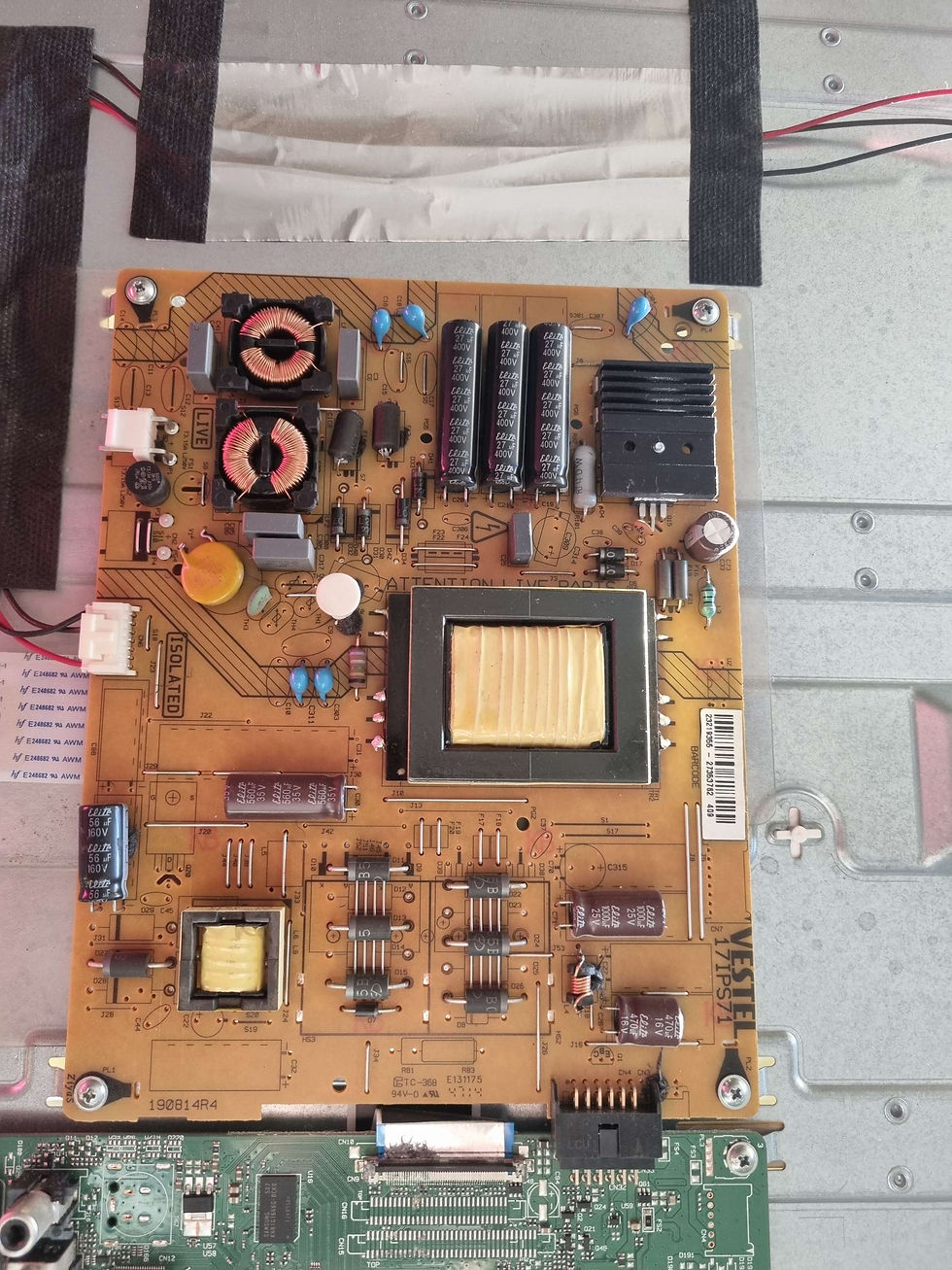 Küçük resim:  23219355, 17IPS71, 190814R4, Power Board, VES490UNDL-2D-N01, VES490UNDL-2D-N02,