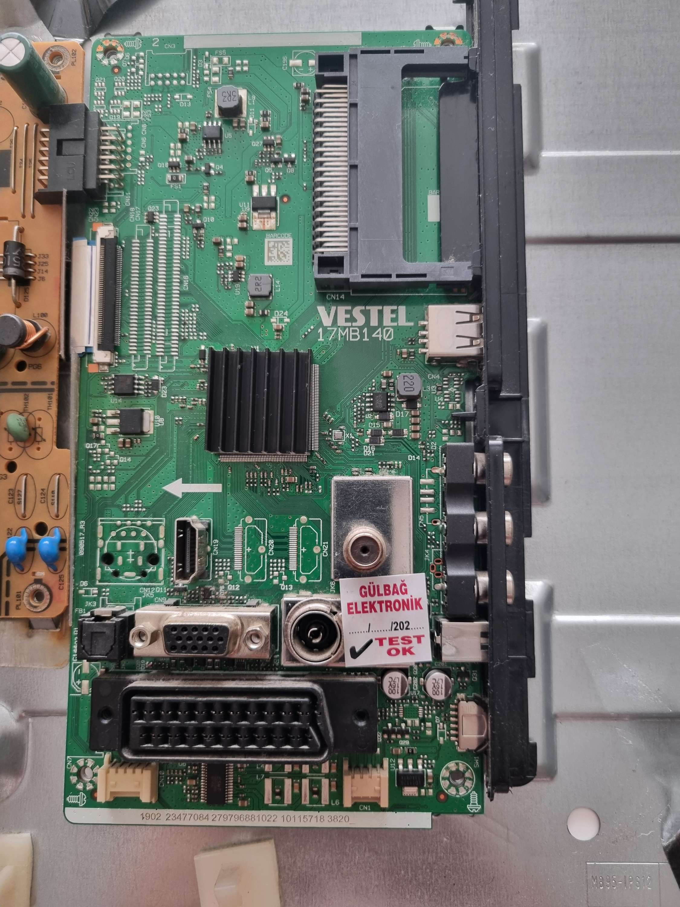 10115718, 23477084, 17MB140, PROFİLO,  40PA300T LED TV, İÇİN ANAKART, MAİN BOARD