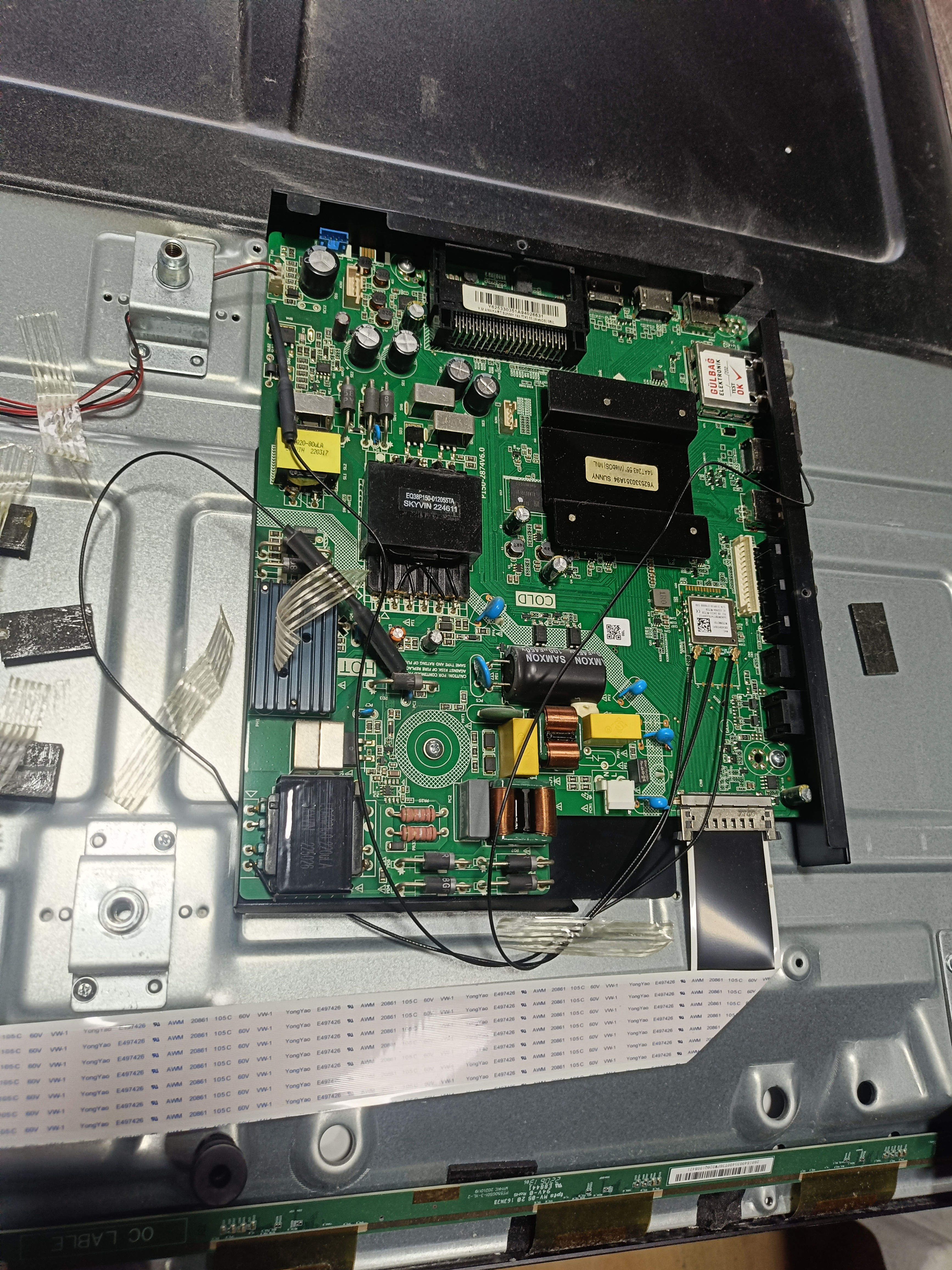 Sunny, sn55fmn243-0246, Anakart, p150-2874v6.0, main board, SUNNY, SN55FMN243-02