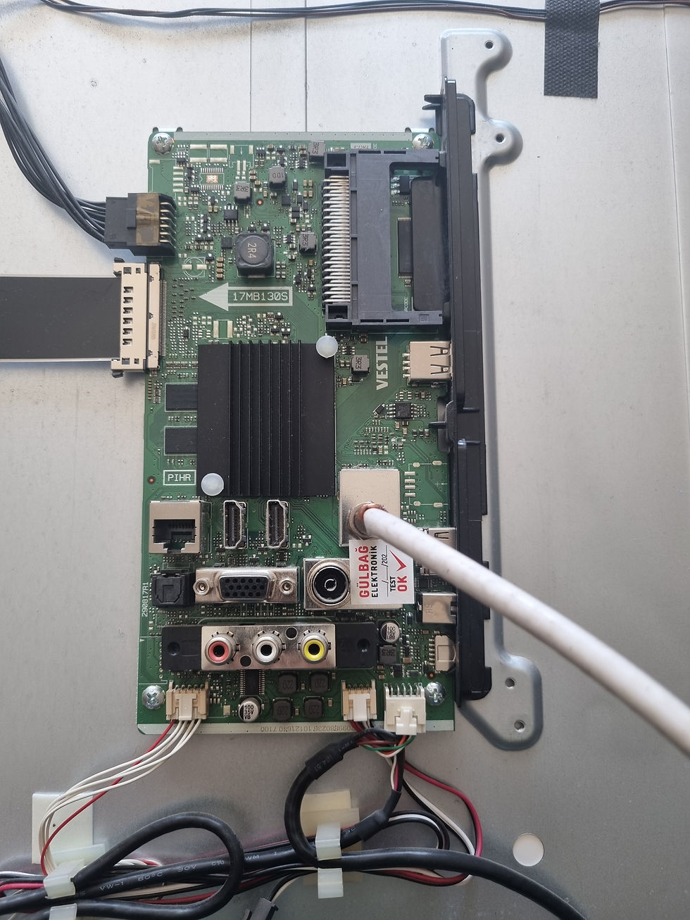 vestel, 23555673, 17mb130s, 4k smart 49ud9200 49" led tv, main board ana kart, v