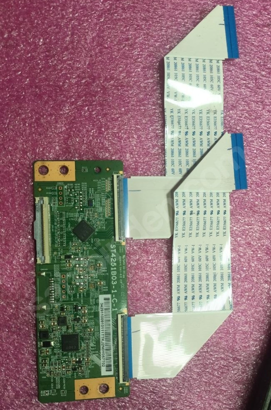 ST4251B03-1-C-1, 34291100910111TTK, Dijitsu 43D7000, T Con Board, K430WDD1, WDX