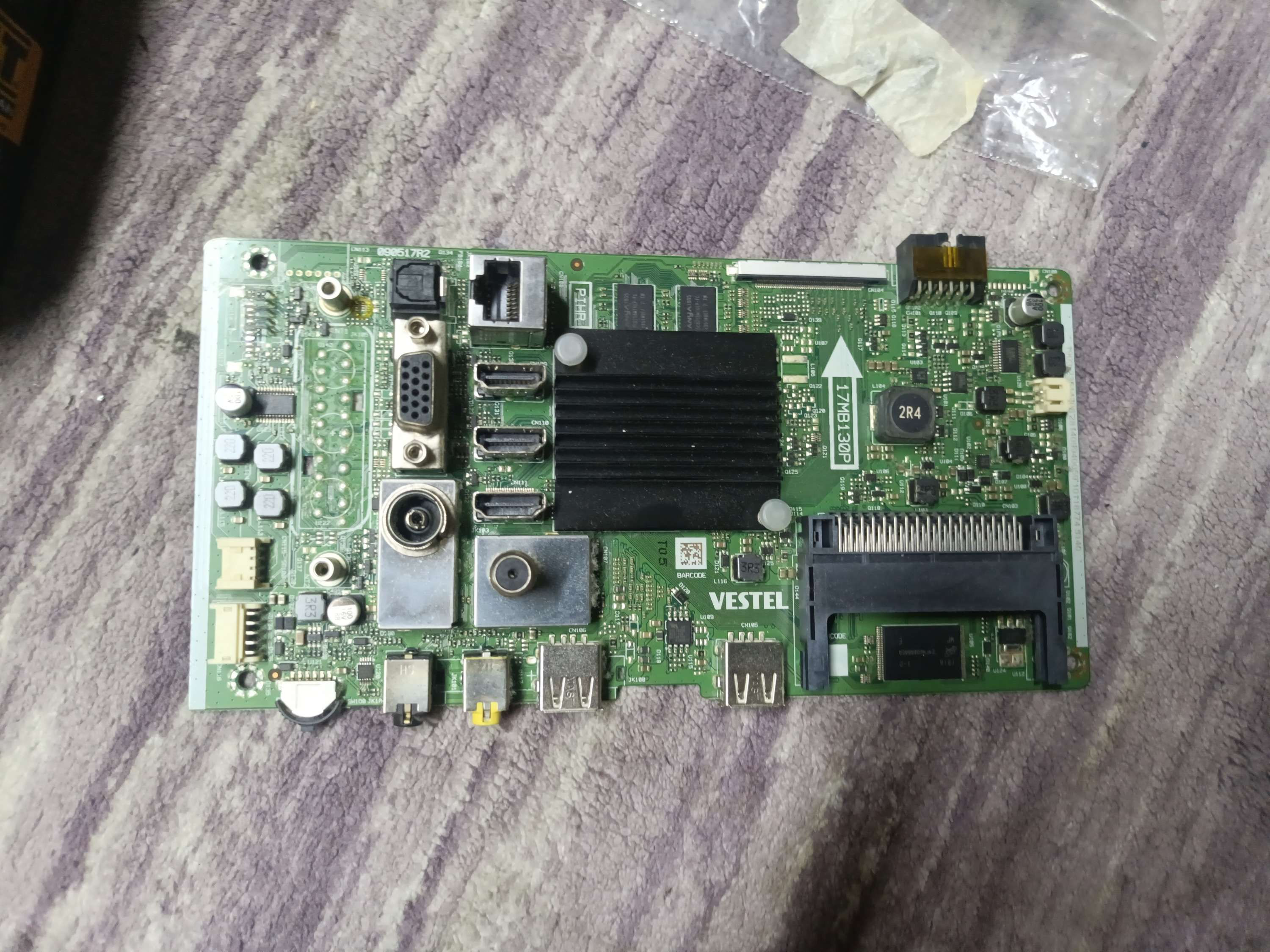 23514208, 10118774, 17MB130P, VESTE 49UD9300, MAIN BOARD, ANAKART
VES490QNUS-2,