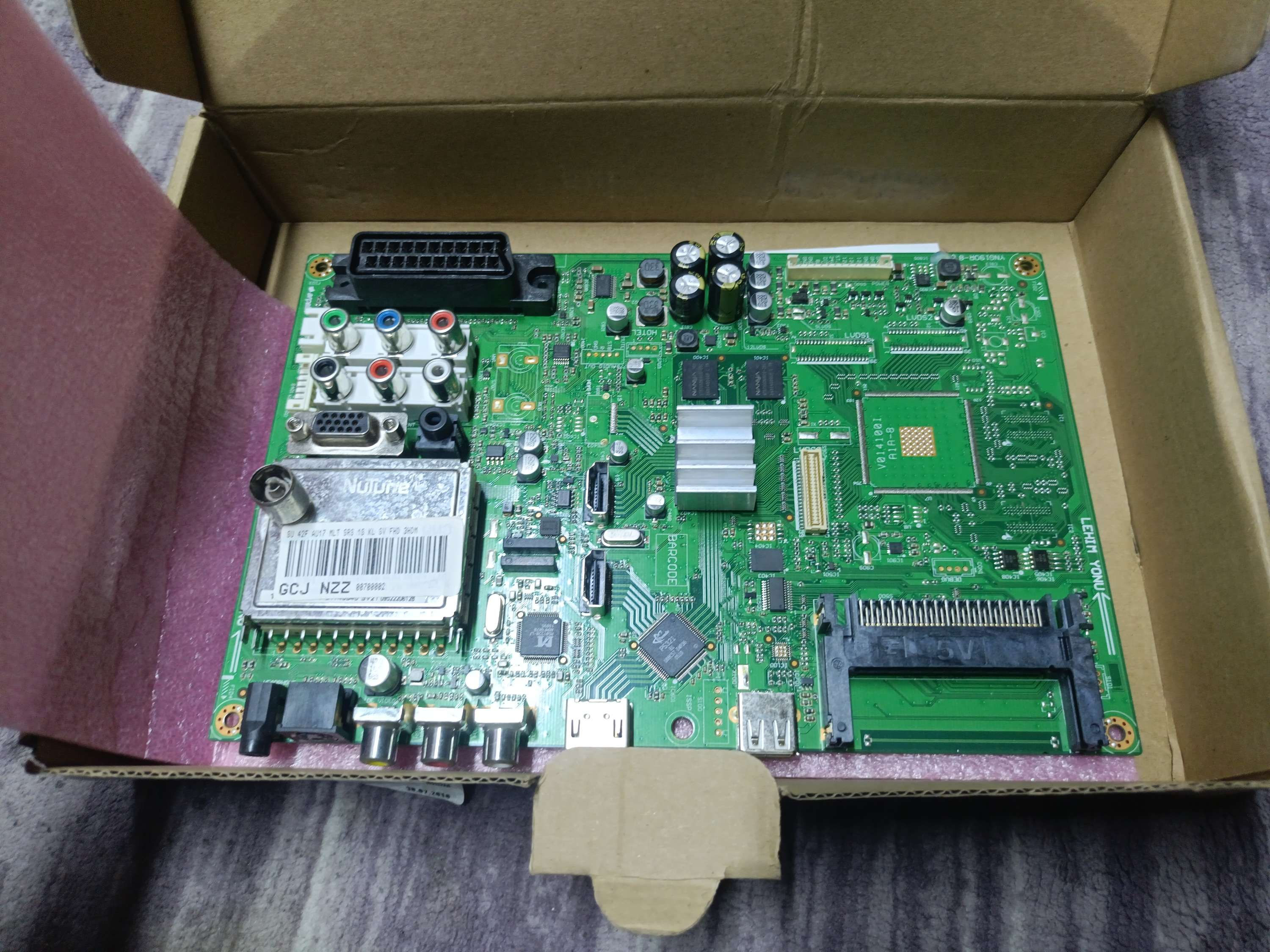 YNG190R-6, GCJ NZZ, Beko F106-504B FHD, Main Board, T420HWD4, GCJ NZZ, YNG190R-4
