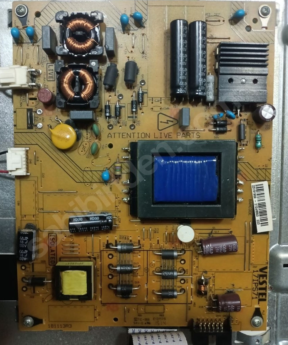 17IPS71, 23191909, 181113R3, VESTEL 32PH5045 32 LED TV, VES315WNVS-01-B, VES315W