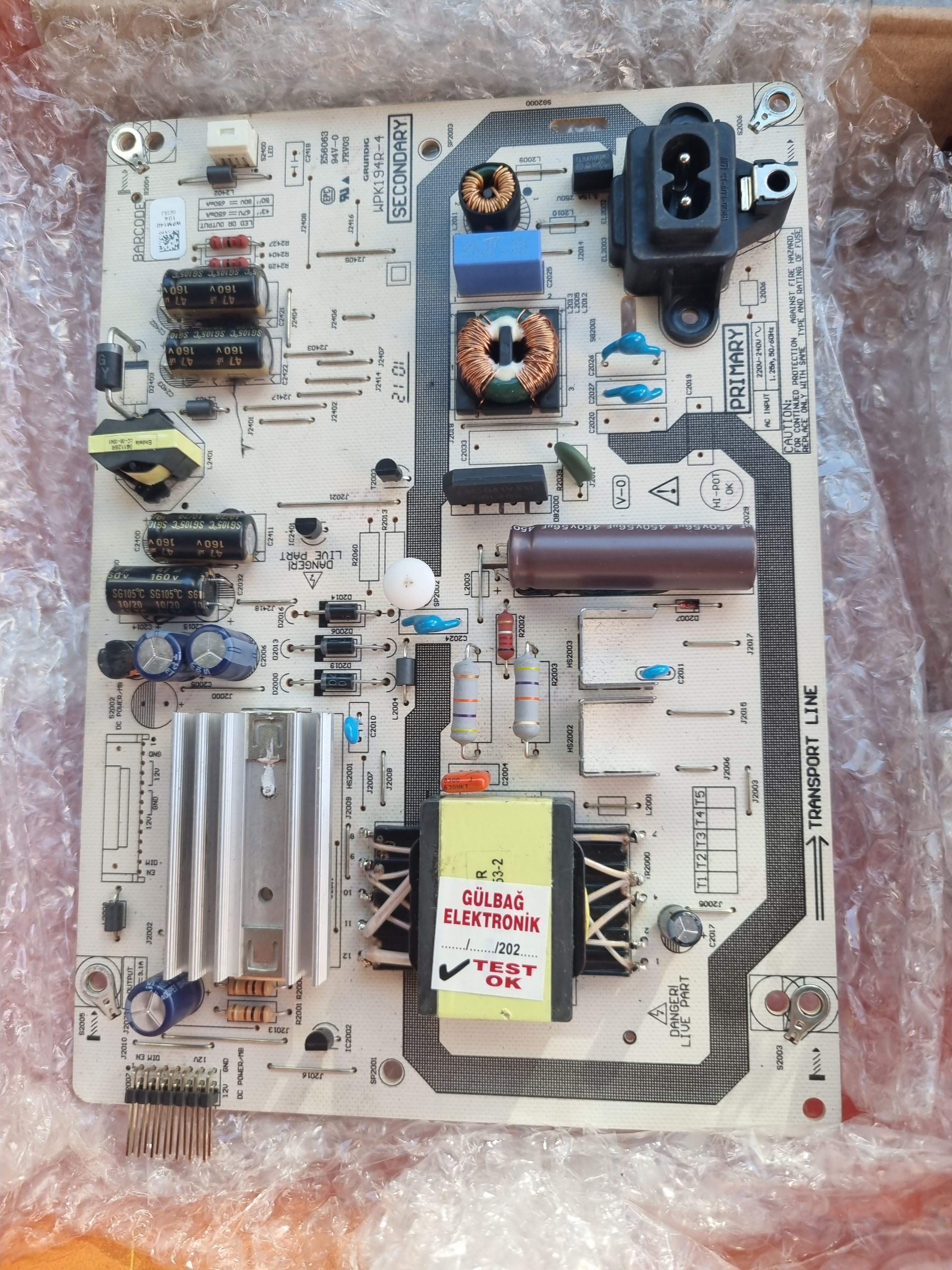 WPK194R-4, WPM140, BEKO, B50 A 800 B, ALTUS AL43L 8990 5B, POWER BOARD, Arçelik,