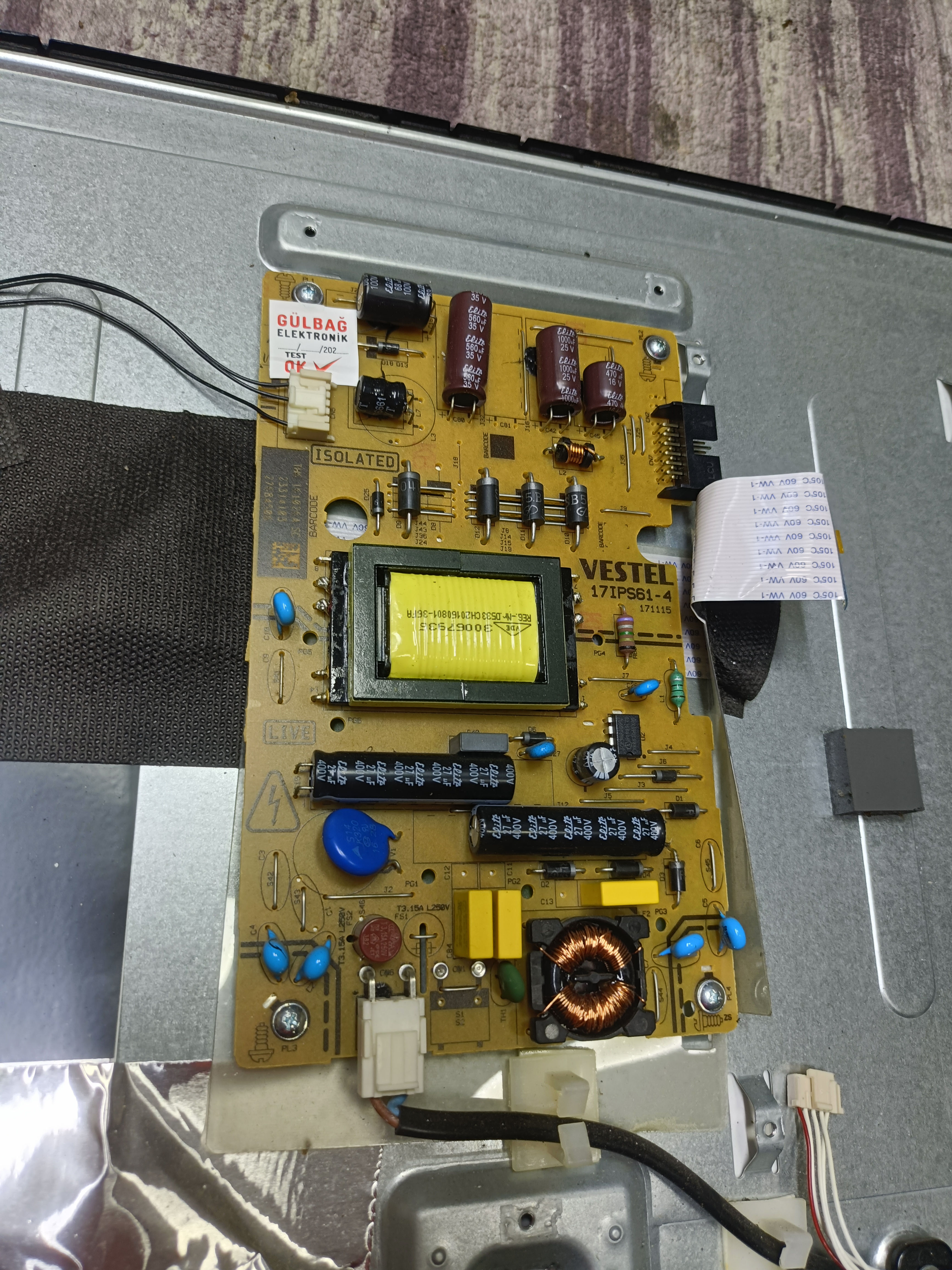 HI-LEVEL, 24HL5000, Power Board, 17IPS61-4, 23314103, VES236WNVB-2D, 23314103, 1