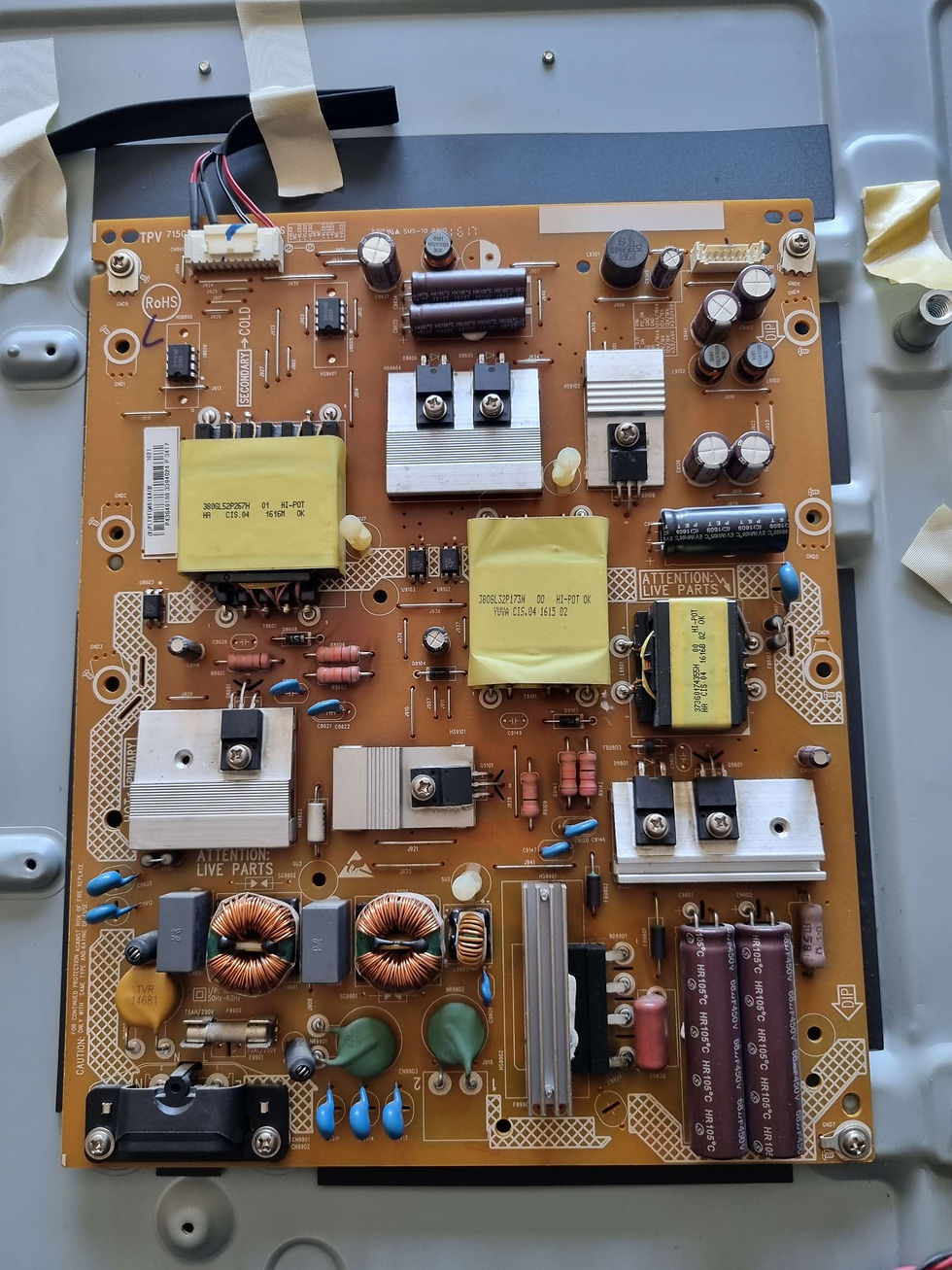 715G7350-P01-000-002S, PLTVF0461XA02, Philips, 43PUS6401/12, Power Board, 715G73