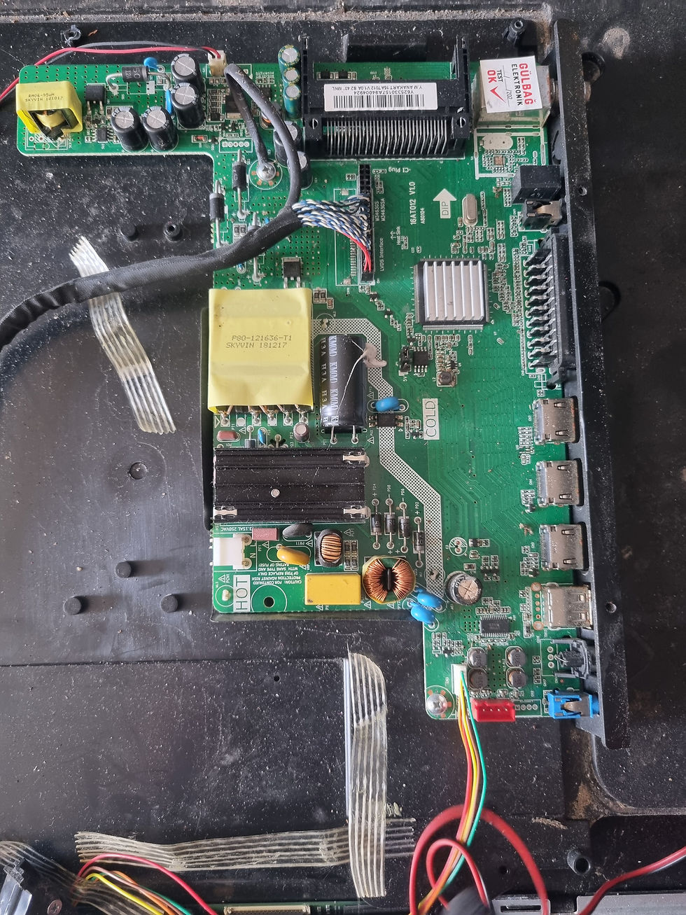 16AT012 V1.0, Y.M ANAKART 16AT012 V1.0A S43 MNL, Sunny SN40DIL012/0202, Main Boa