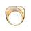Thumbnail: Links of London Hope 18kt Yellow Gold & Diamond Double Ring