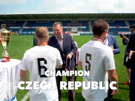 The winemakers of the Czech Republic have become UENFW European football Champions!