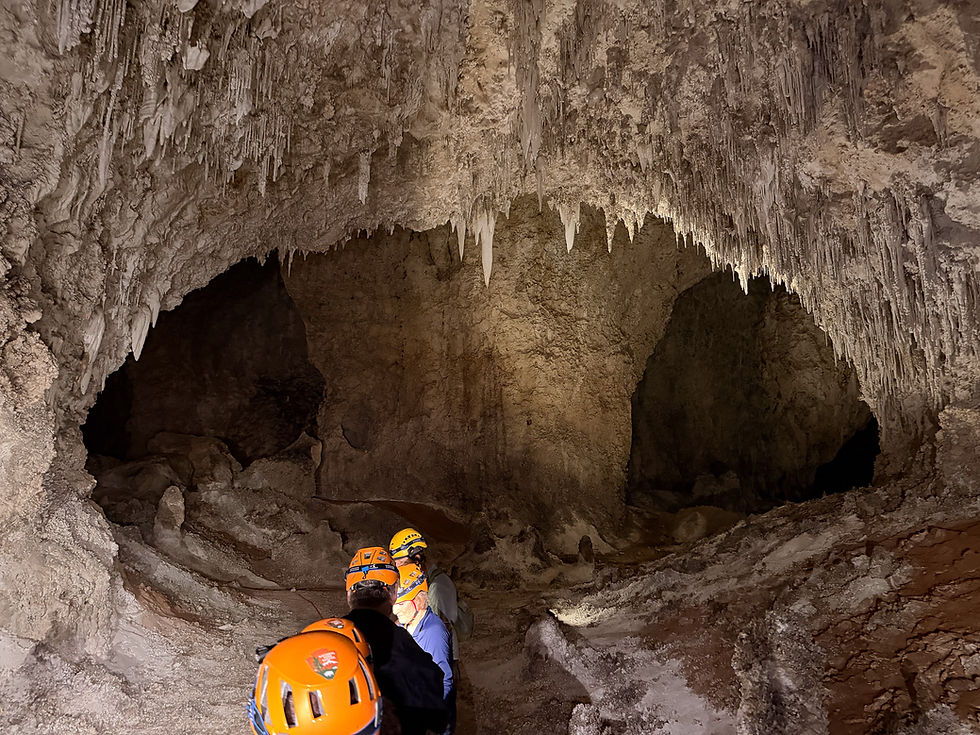 We spent about 2.5 hours exploring the Lower Cave