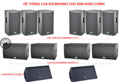 giai phap dan am thanh san khau ngoai troi