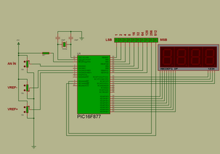 PIC16F877 ile 10Bit ADC