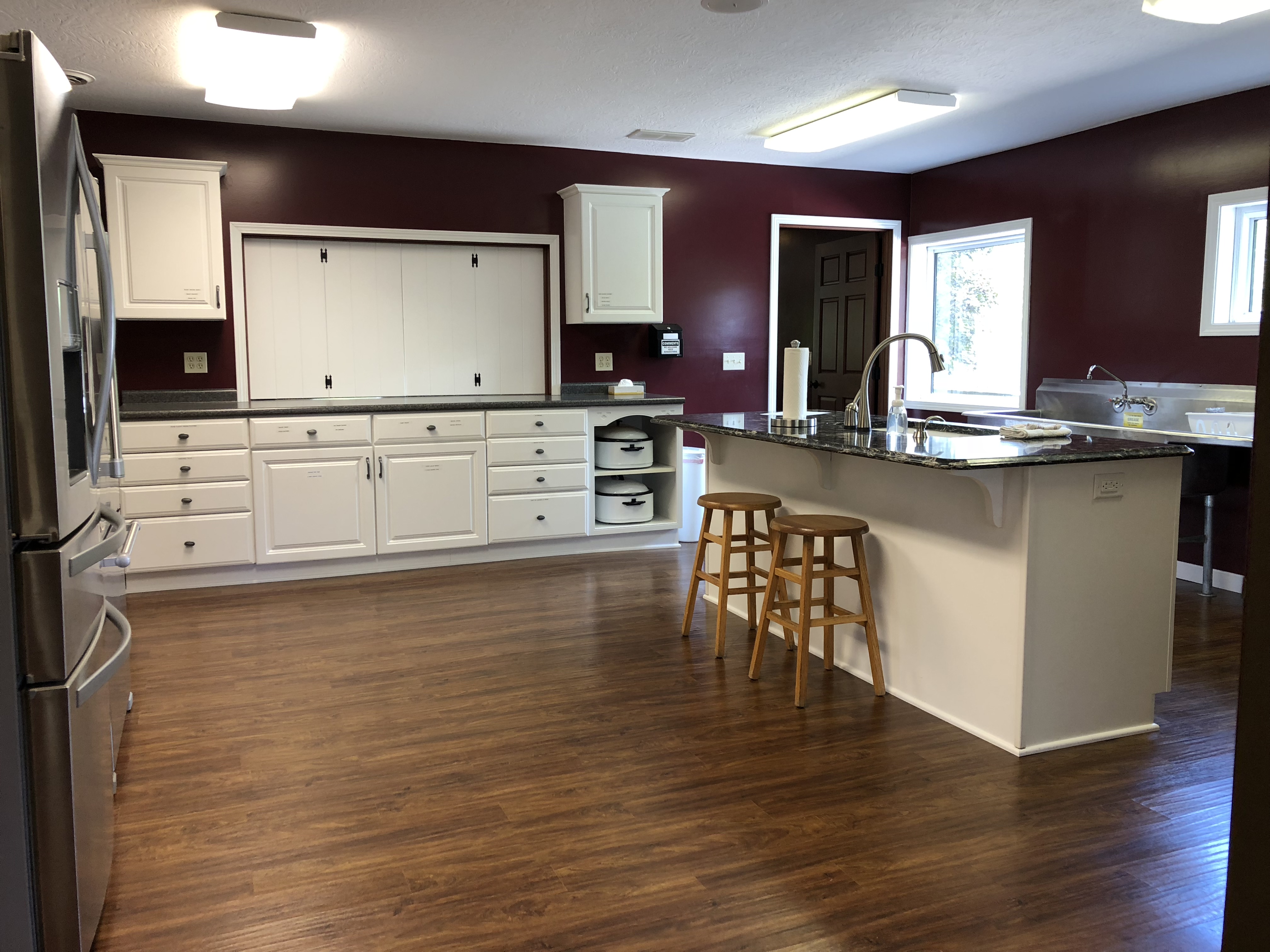 Kitchen in lodge
