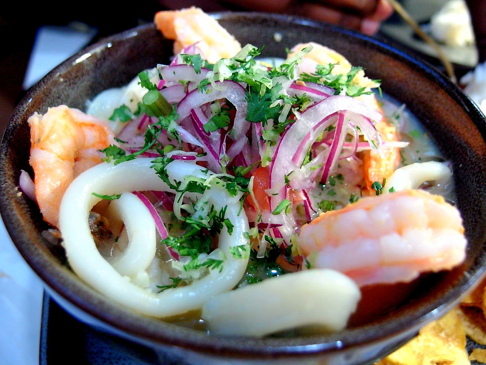 Ceviche Mixto at Tagua Bayonne NJ