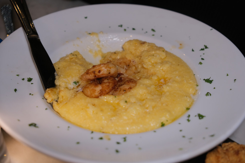 Llewellyn Park Bar and Grill Food | Shrimp and Grits
