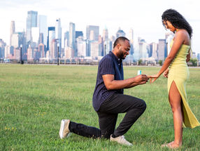 Creating Stunning Proposal Photography at Liberty State Park
