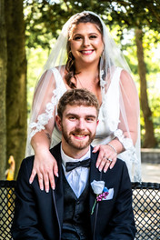 wedding photo of a man and woman