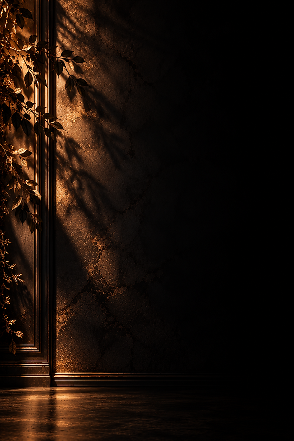 Golden Foliage in a Shadowed Interior.png