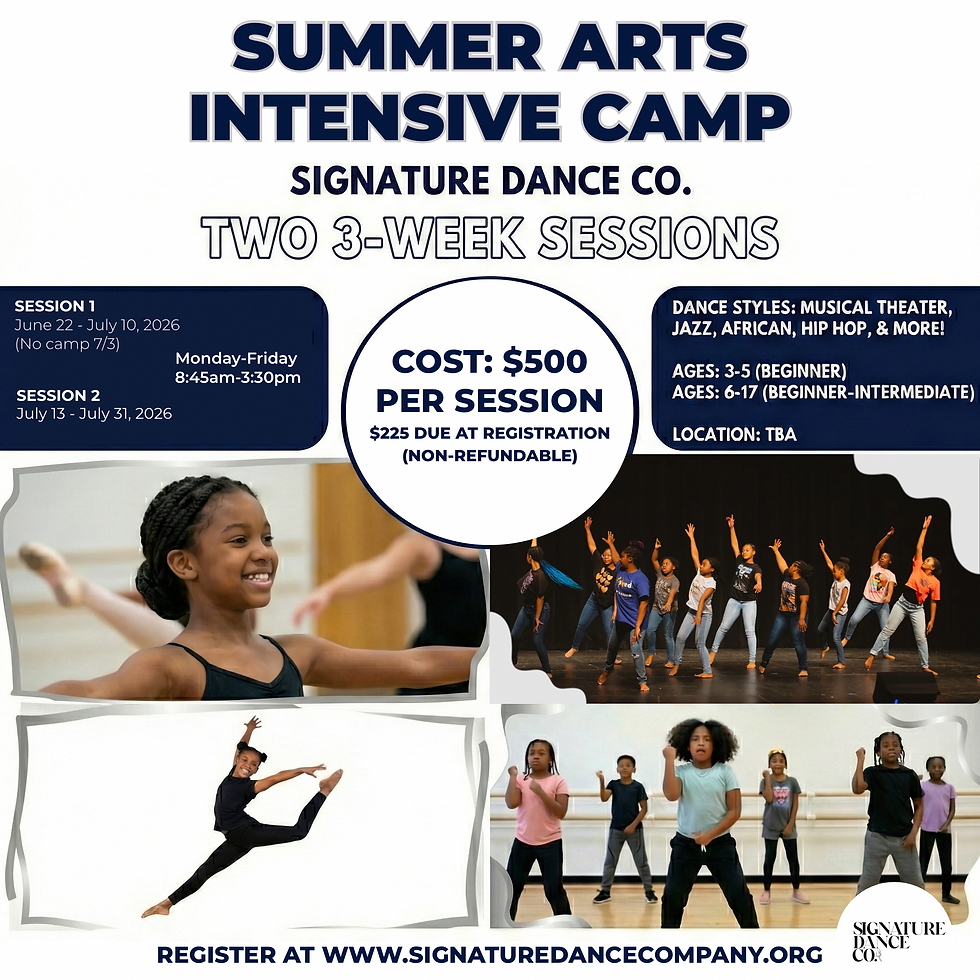 (Ages 3-5) 2026 Summer Arts Intensive Camp