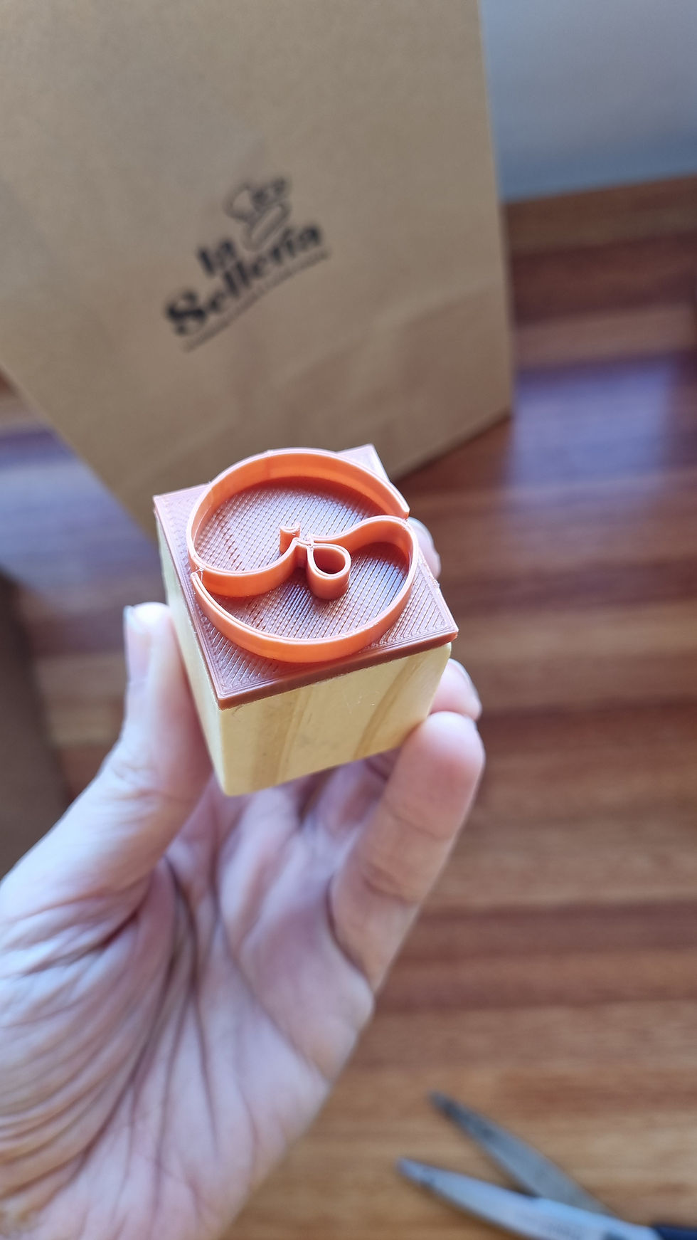 Miniatura: Sello 3D rígido para marcar