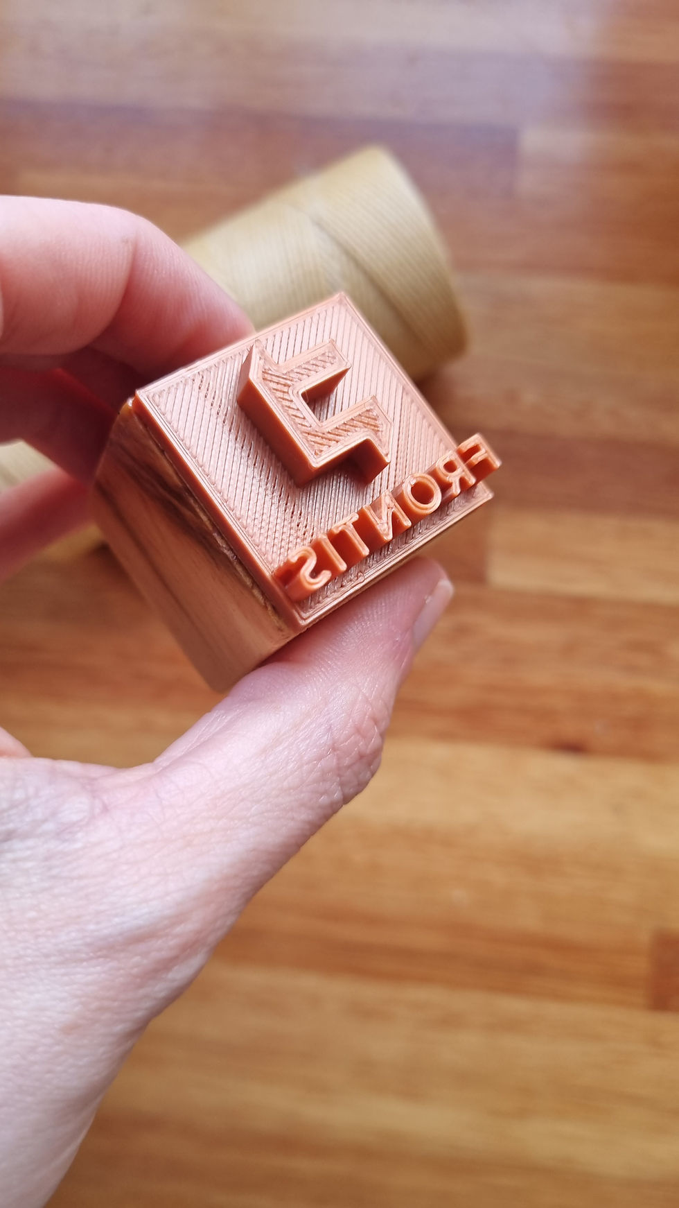 Miniatura: Sello 3D rígido para marcar