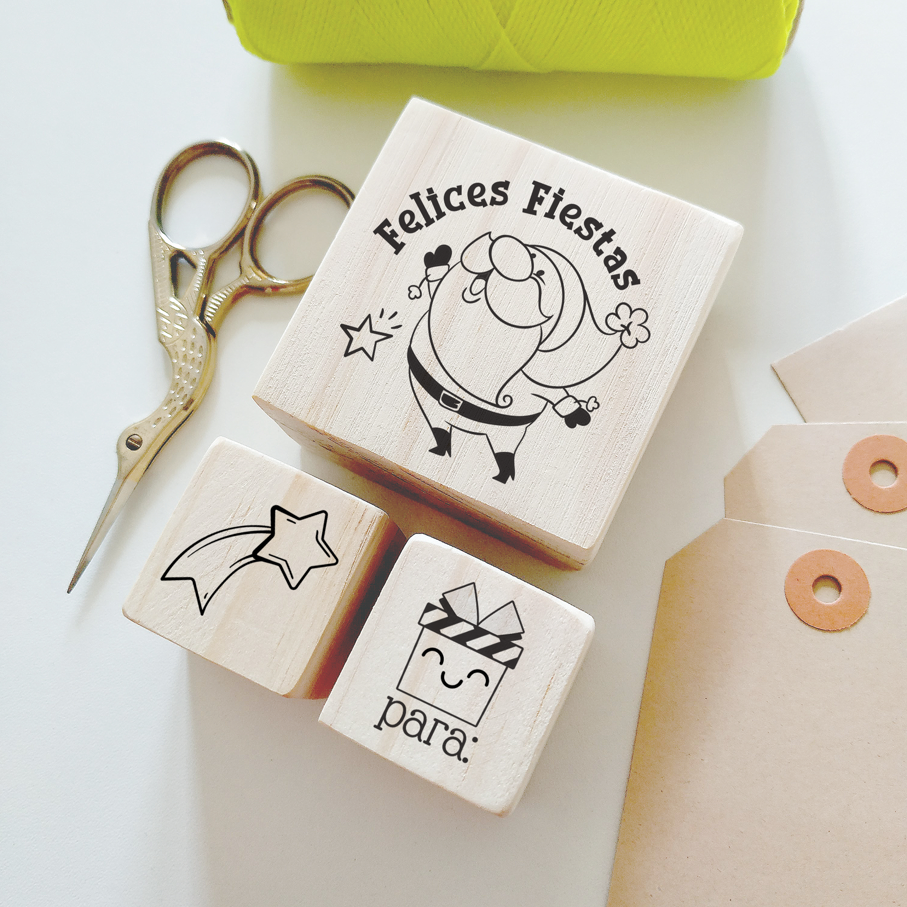 Juego de sellos Navidad 1