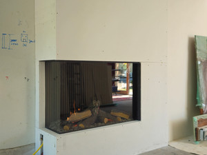 Kalfire GP110 geplaats inclusief rookgasafvoer in Enschede