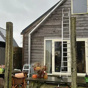 Nieuw rookkanaal geïnstalleerd in Bovensmilde