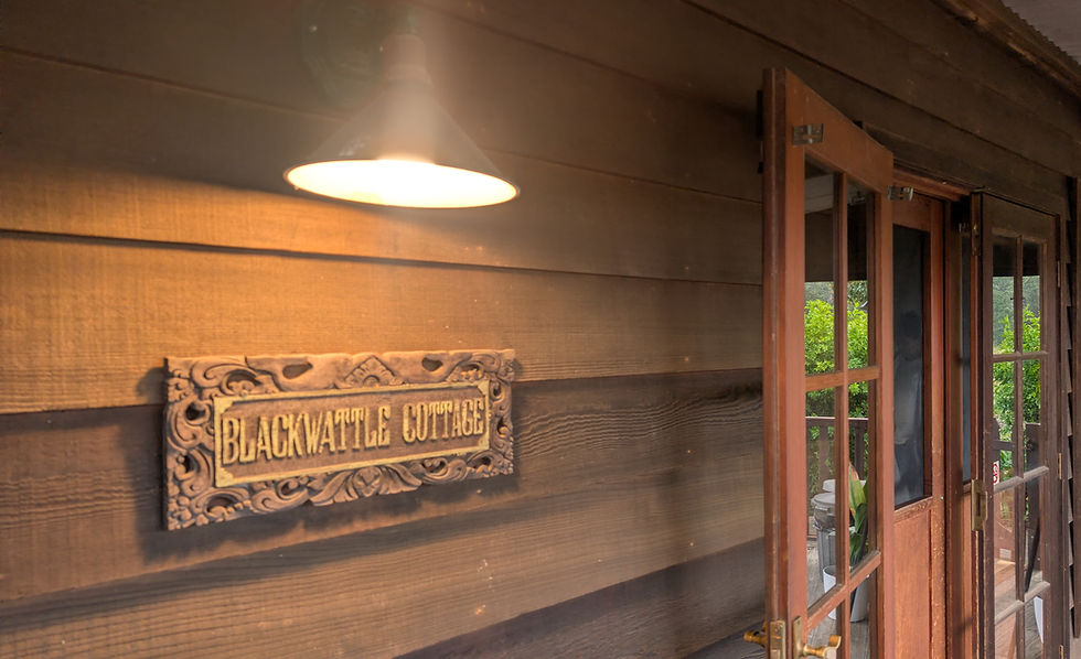 Blackwattle sign board