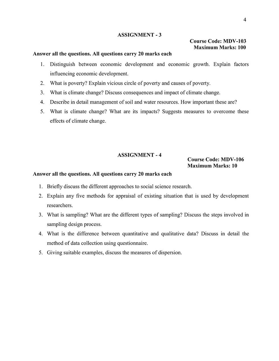 Thumbnail: MADVS 1st Year Solved Assignment Combo (2023-24)