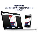 IGNOU Insight: Contemporary Methods and Values of Social Work | MSW-017 | eBook