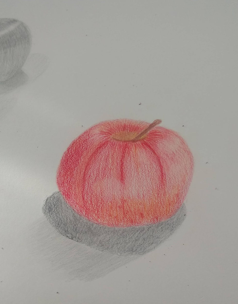 dibujo color apple