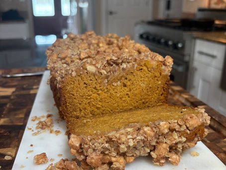 Pumpkin and Apple Crumb Loaf