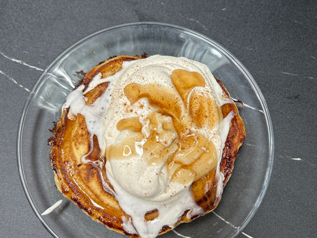 Cinnamon Roll Pancakes 