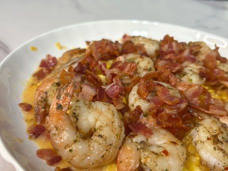 Shrimp and Grits: New York Style 