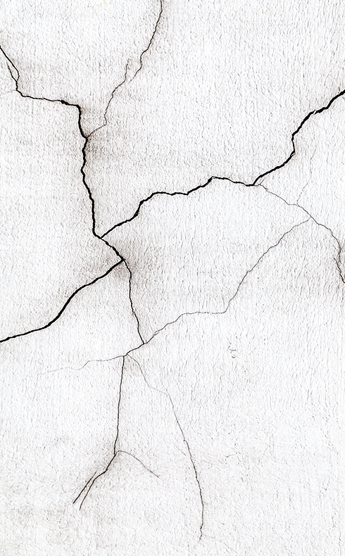 Trincas e fissuras na parede