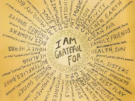 Attitude of Gratitude