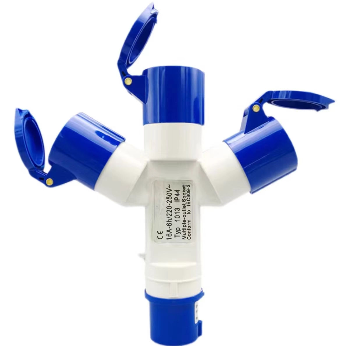 Enchufe Industrial Derivación Multiple Monofasico