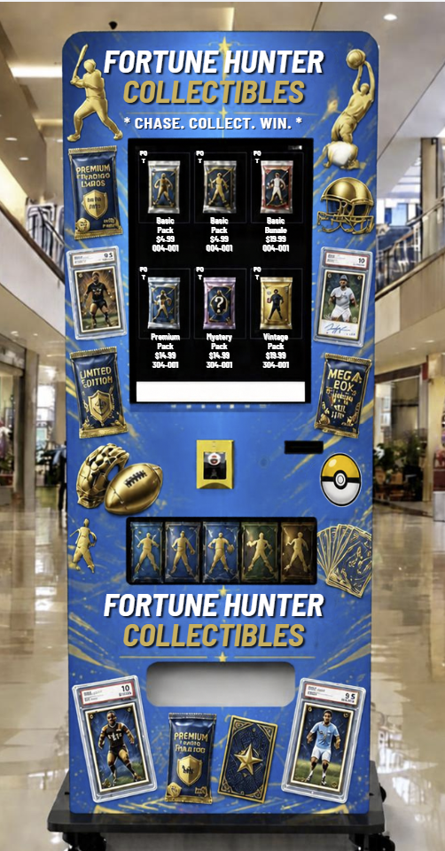 The Quick Hunt: slim touchscreen Fortune Hunter kiosk