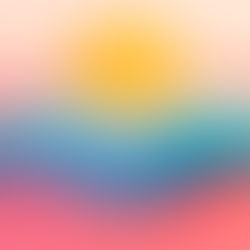 uplifting photo with bright colors of sun and waves and pink sky
