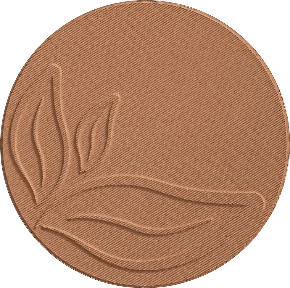 Cialda bronzer refill inserita in palette magnetica riutilizzabile – packaging sostenibile