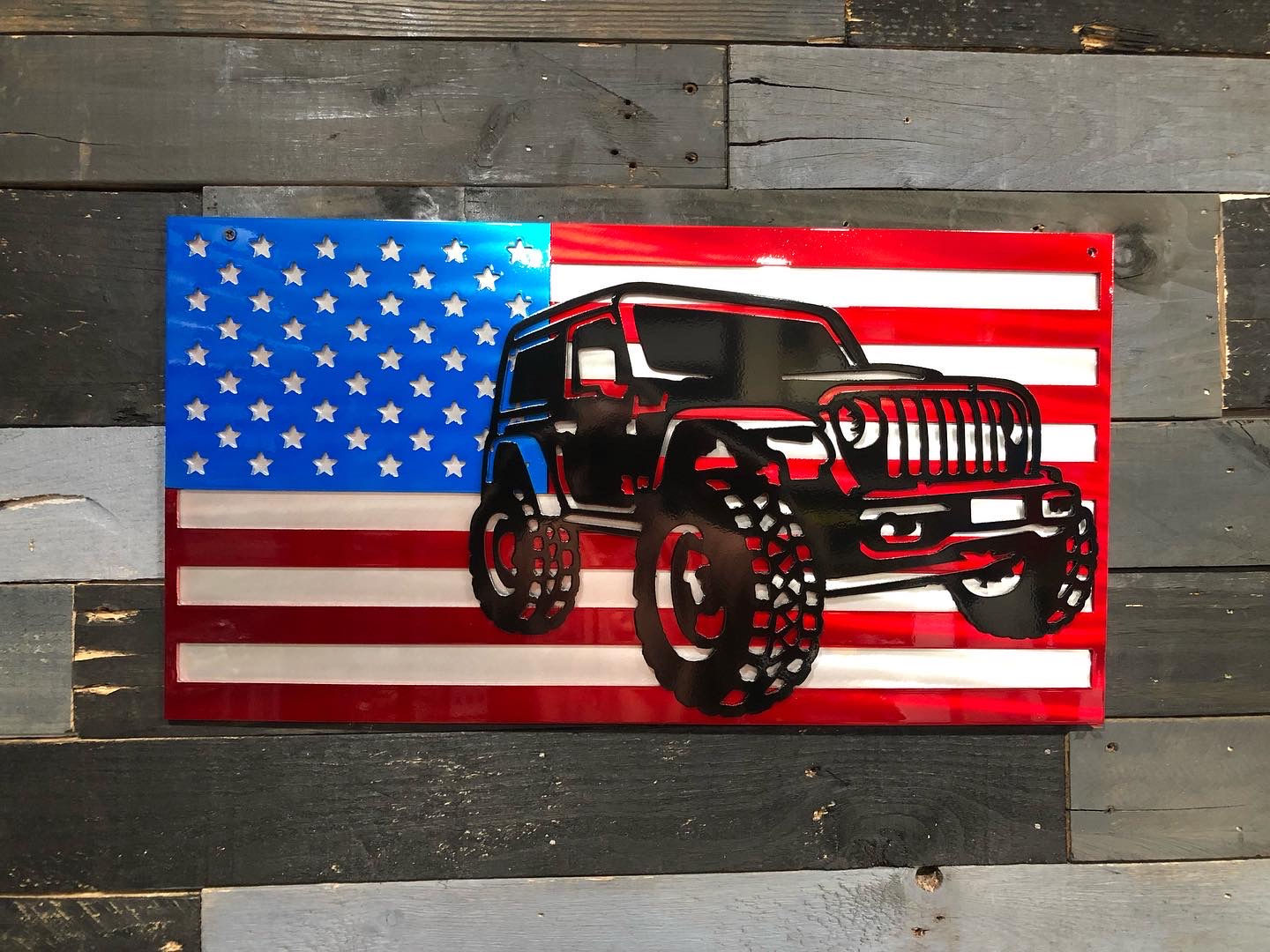 3-Layer Jeep Flag