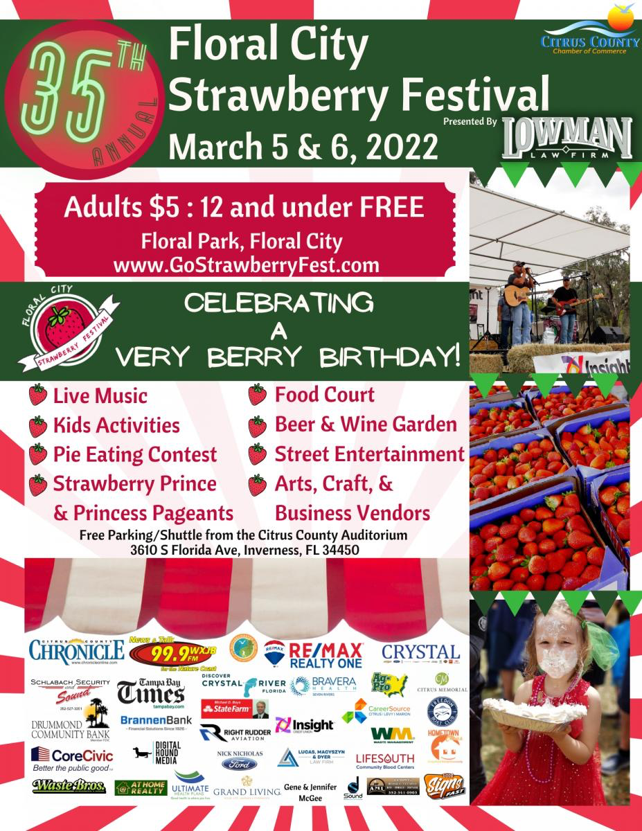 35th Annual Floral City Strawberry Festival
