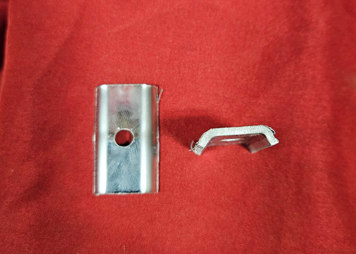 Bar Rag Clips KCR MADE STAINLESS GRILLE BAR CLIP, each | Keeler Restoration