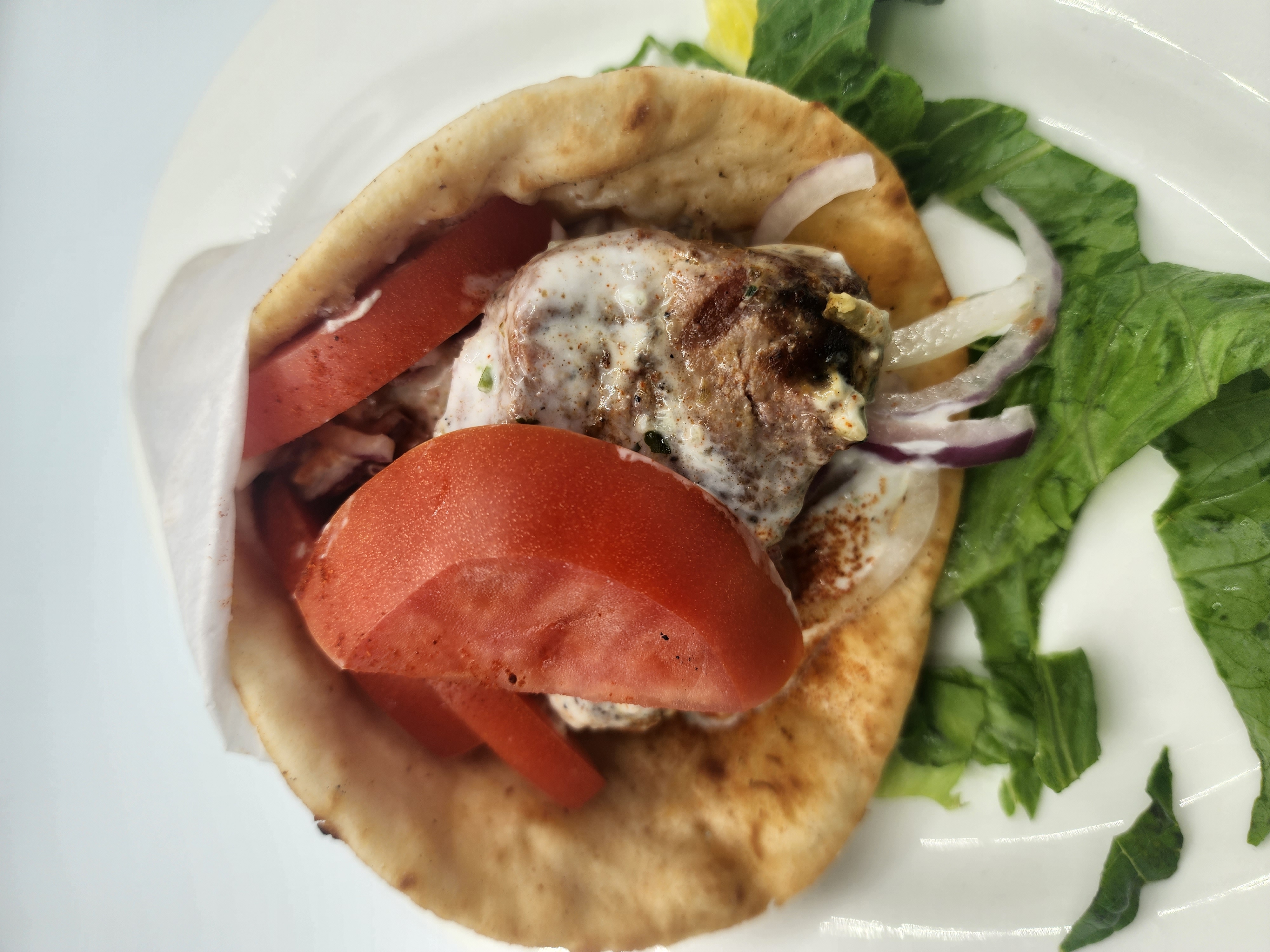 Arranged Food and Objects