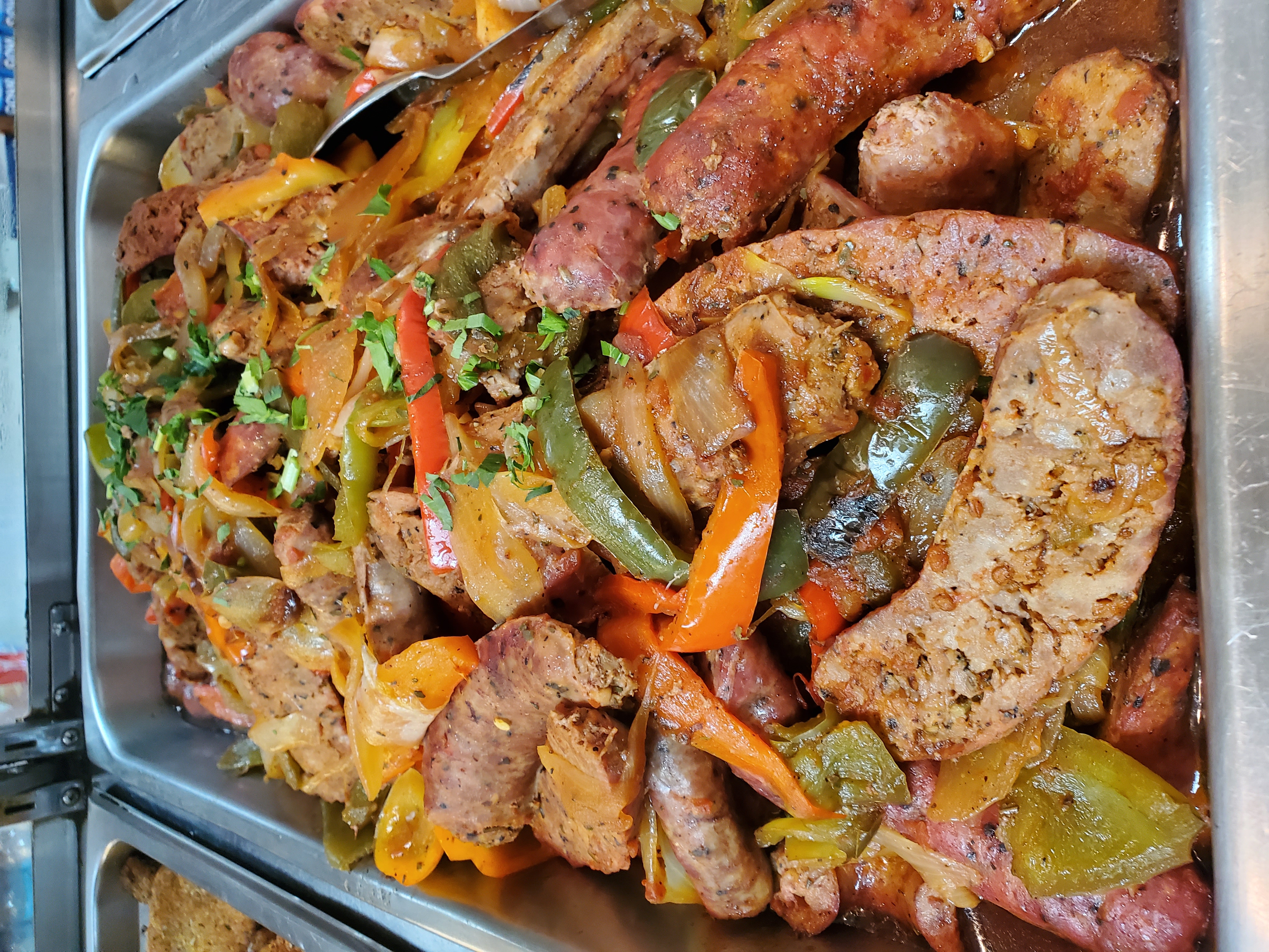 Arranged Food and Objects